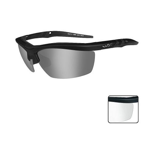 Wiley X GUARD - Smoke Grey + Clear Lenses / Matte Black Frame