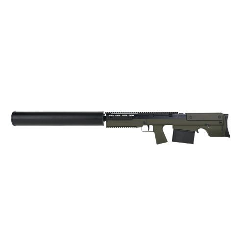 Silverback VKS Bullpup Bolt Action Sniper Rifle - Silenced / Olive Drab
