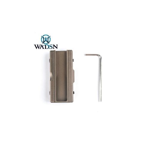 WADSN CNC Picatinny Pocket Panel for Flashlight Pressure Pad - Dark Earth