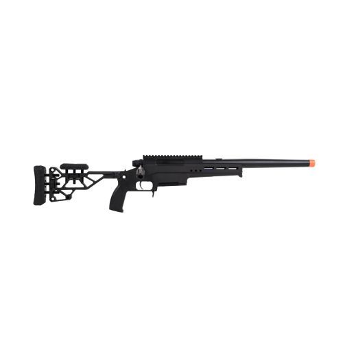 Silverback Airsoft Tac-41L Sport Bolt Action Rifle, Lite Chassis & Recon Stock - Black