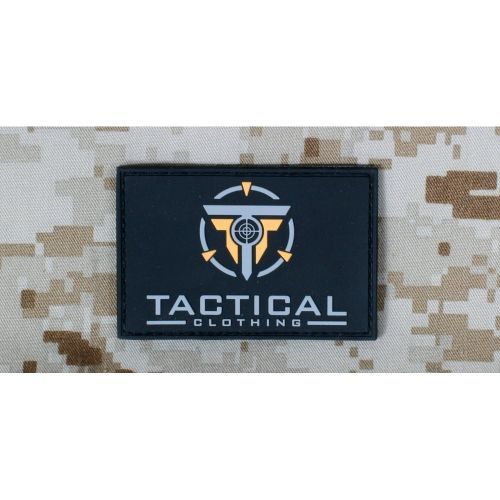 Tactical Clothing Large Patch - Black