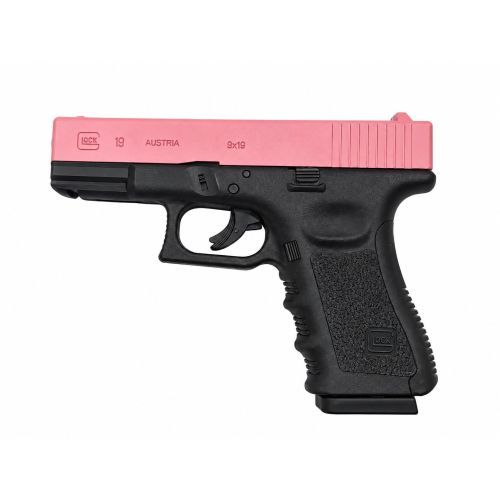 Umarex Glock 19 Co2 Fixed Slide Pistol - Two Tone Pink