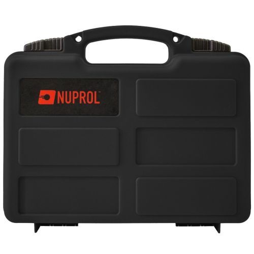 Nuprol Small Hard Case with Pick and Pluck Foam - Black