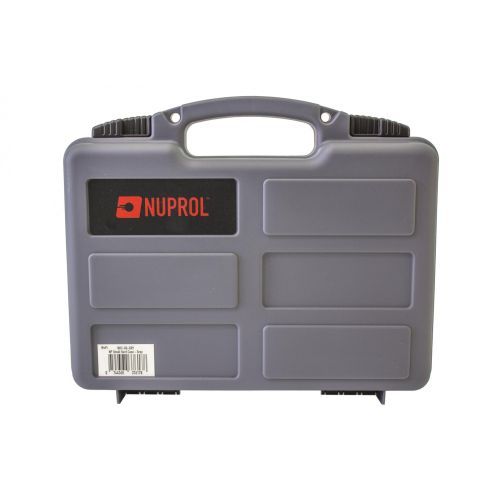 Nuprol Small Hard Case with Pick and Pluck Foam - Grey