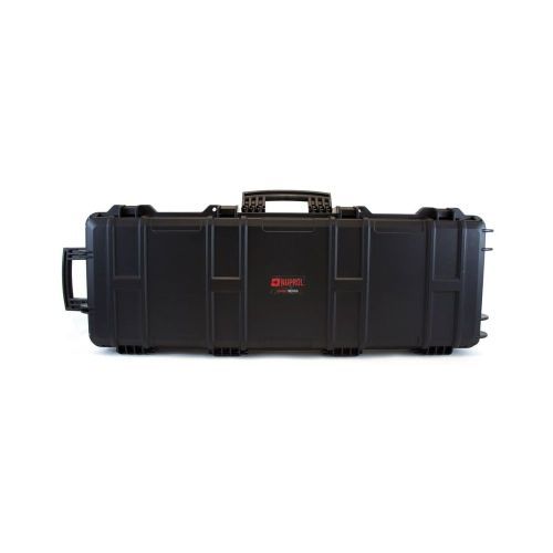 Nuprol Large Rifle Hard Case with Pick and Pluck Foam - Black