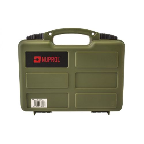 Nuprol Small Hard Case with Pick and Pluck Foam - Green