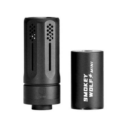 Martina Smokey Wolf Mini Muzzle Device - Airsoft Muzzle Flash & Smoke Generator (EX DEMO UNIT)