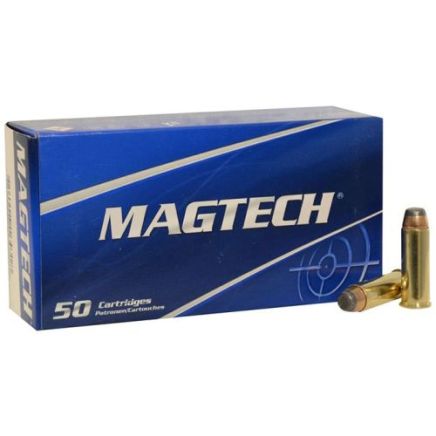 Magtech .44 MAG 240gr SJSP Live Ammunition - Box of 50