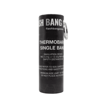 Flash Bang Smoke Single Bang Thermobaric Grenade - Pull Fuse