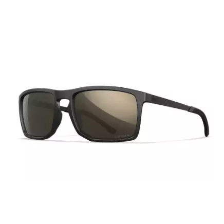 Wiley X WX AXE Captivate Polarised Tungsten Lens / Matte Black Frame