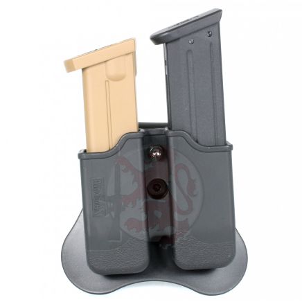 Double Pistol Magazine Holster for Tokyo Marui/WE/KJW/KSC/KWA Sig 226, Beretta M9/M92, CZ P-09