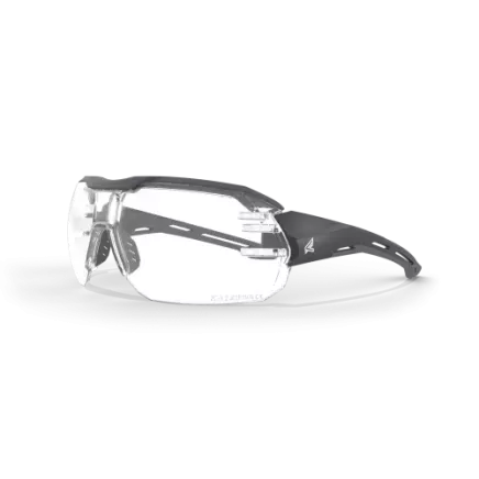 Edge Kabru - Black Frame with Black TPR / Vapor Shield Clear Lens