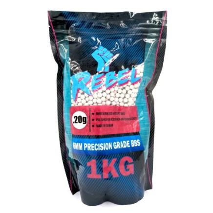 Rebel Precision 6mm BBs 1kg Bag - 0.20g