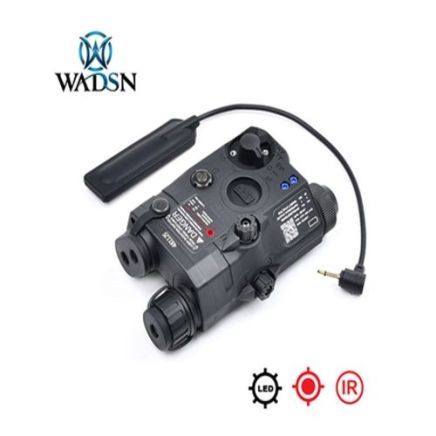 WADSN LA-5C UHP PEQ15 Torch/IR/Red Laser Unit - Black