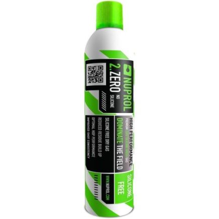 Nuprol Airsoft Gas 2.ZERO Silicone Free Green Gas - 300g