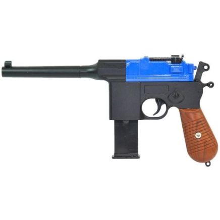 Galaxy G12 C96 Mauser Two Tone Blue Spring Pistol