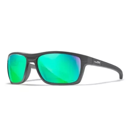Wiley X KINKGPIN Captivate Polarised Green Mirror / Matte Graphite Frame