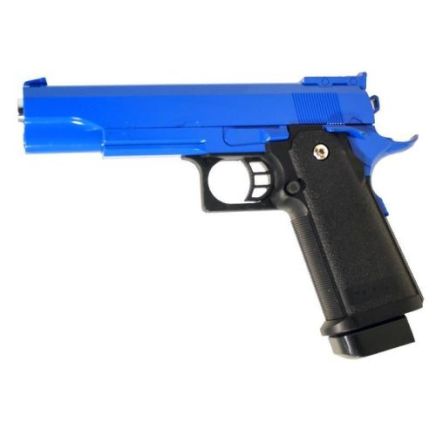 Galaxy G6 Hi-Capa Two Tone Blue Spring Pistol