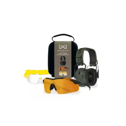 Wiley X WX VAPOR COMM Shooting Range Kit