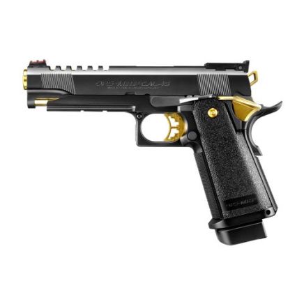 Tokyo Marui Hi-Capa Gold Match Gas Blowback Pistol