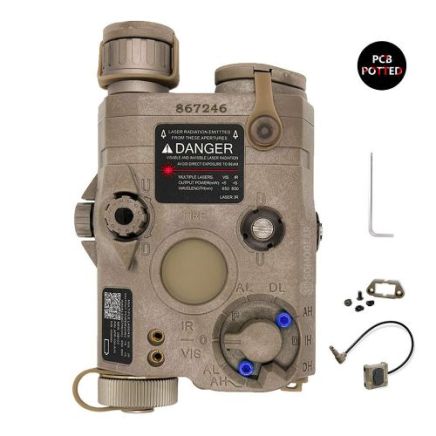 SomoGear PEQ-15/LA5 Red & IR Aiming Laser & IR Illuminator - Tan