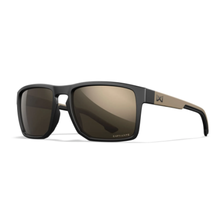 WX FOUNDER Captivate Tungsten Mirror lens / Matte Black/Tan frame