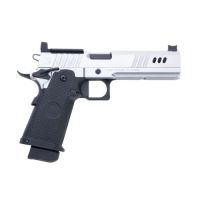 RWA Nighthawk Custom BDS9 Airsoft GBB Pistol - Silver