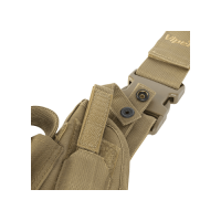 Viper Tactical Left Hand Leg Holster - Coyote