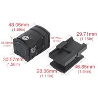 AIM ACRO P-2 Style Red Dot Scope - Black