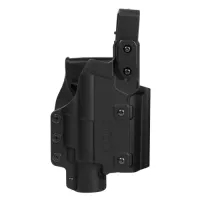 Laylax Multi-Fit Weapon Light Holster LUX Right Hand - Black