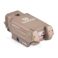 WADSN DBAL-PL Dual Output Laser and Light (Red & IR Laser) - Dark Earth