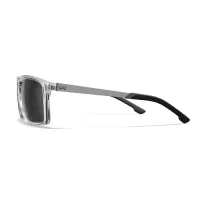 Wiley X WX AXE Captivate Grey Lens / Gloss Crystal Clear Frame