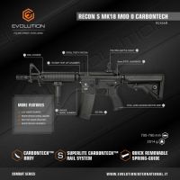 Evolution Recon SuperLite MK18 Mod 0 Carbontech