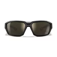 Wiley X ALPINE Captivate Polarised Tungsten Mirror Lens / Matte Black/Tan Frame