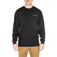 5.11 Tactical Thin Blue Line Long Sleeved Tee - Black