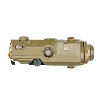 SomoGear PEQ-15 FP Airsoft Aiming Red Laser IR Illuminator - Black
