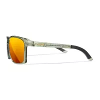 Wiley X ALFA Captivate Bronze Mirror lens, Gloss Crystal frame