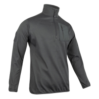 Technical Mid Layer Fleece Top - Titanium