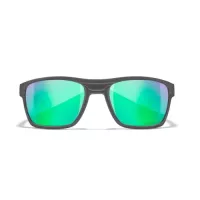 Wiley X KINKGPIN Captivate Polarised Green Mirror / Matte Graphite Frame