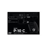 CZ P10-C CO2 Blowback Pistol - Threaded Barrel - Black