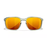 Wiley X ALFA Captivate Bronze Mirror lens, Gloss Crystal frame