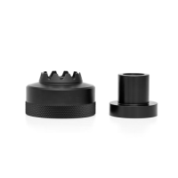 PTS Syndicate Dead Air Wolverine 24mm Thread Adapter - Black