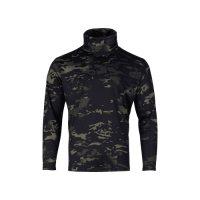 Viper Tactical Roll Neck Top - VCam Black