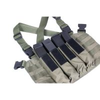Head On Tactical 4 Mag Vector Chest Rig - Multicam Black