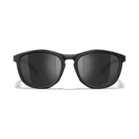 Wiley X BRAVO CAPTIVATE Black Mirror lens, Matte Black / Graphite Grey frame