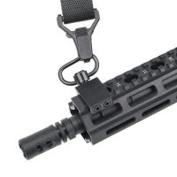 45 Degree Offset QD Rotation Limited Sling Rail Mount