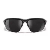 Wiley X WX JAKL Captivate Black Mirror Lens / Matte Black/Red Frame - American Sniper Signature Series)