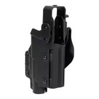 Laylax Multi-Fit Weapon Light Holster LUX Right Hand - Black