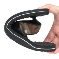 Nuprol Tactical Flip Flops - Black/Multicam