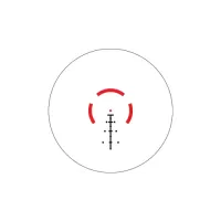 Vortex Optics Spitfire HD GenII 3x Zoom Prism Red Dot Scope